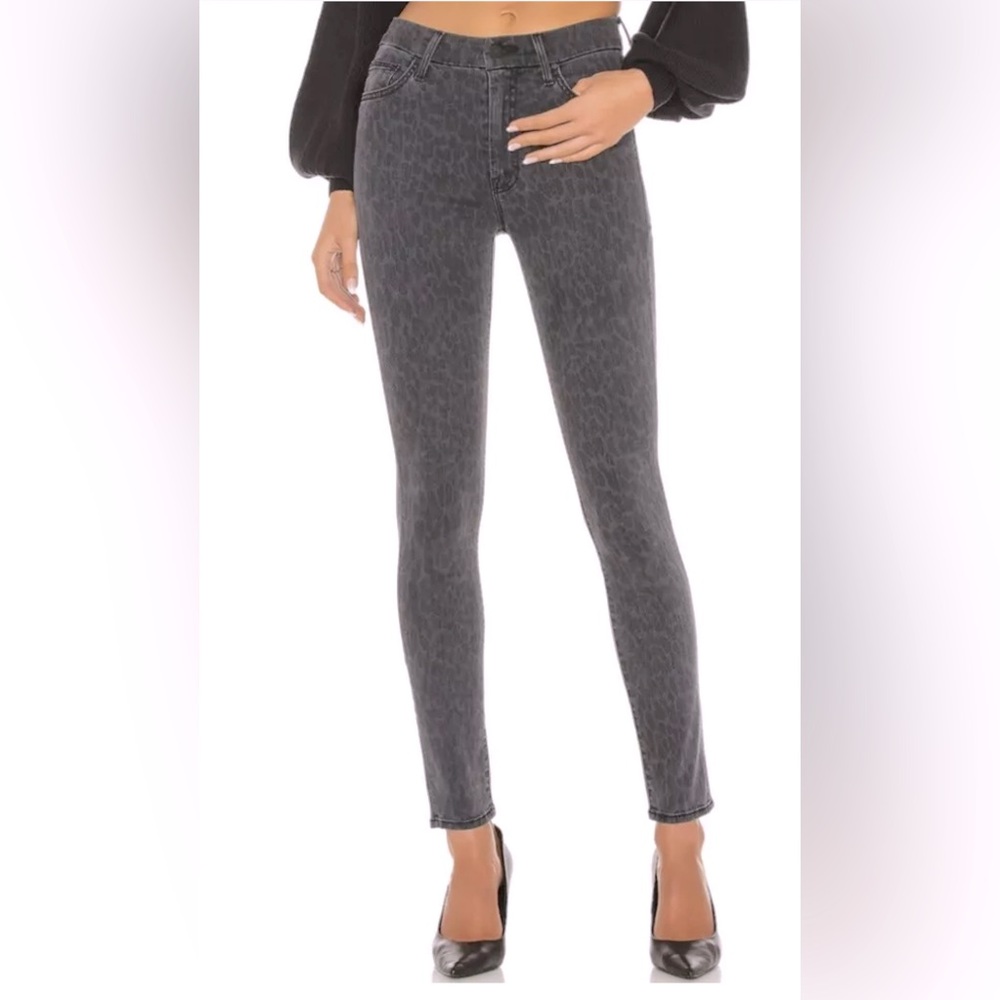 MOTHER Gray Skinny Jeans
